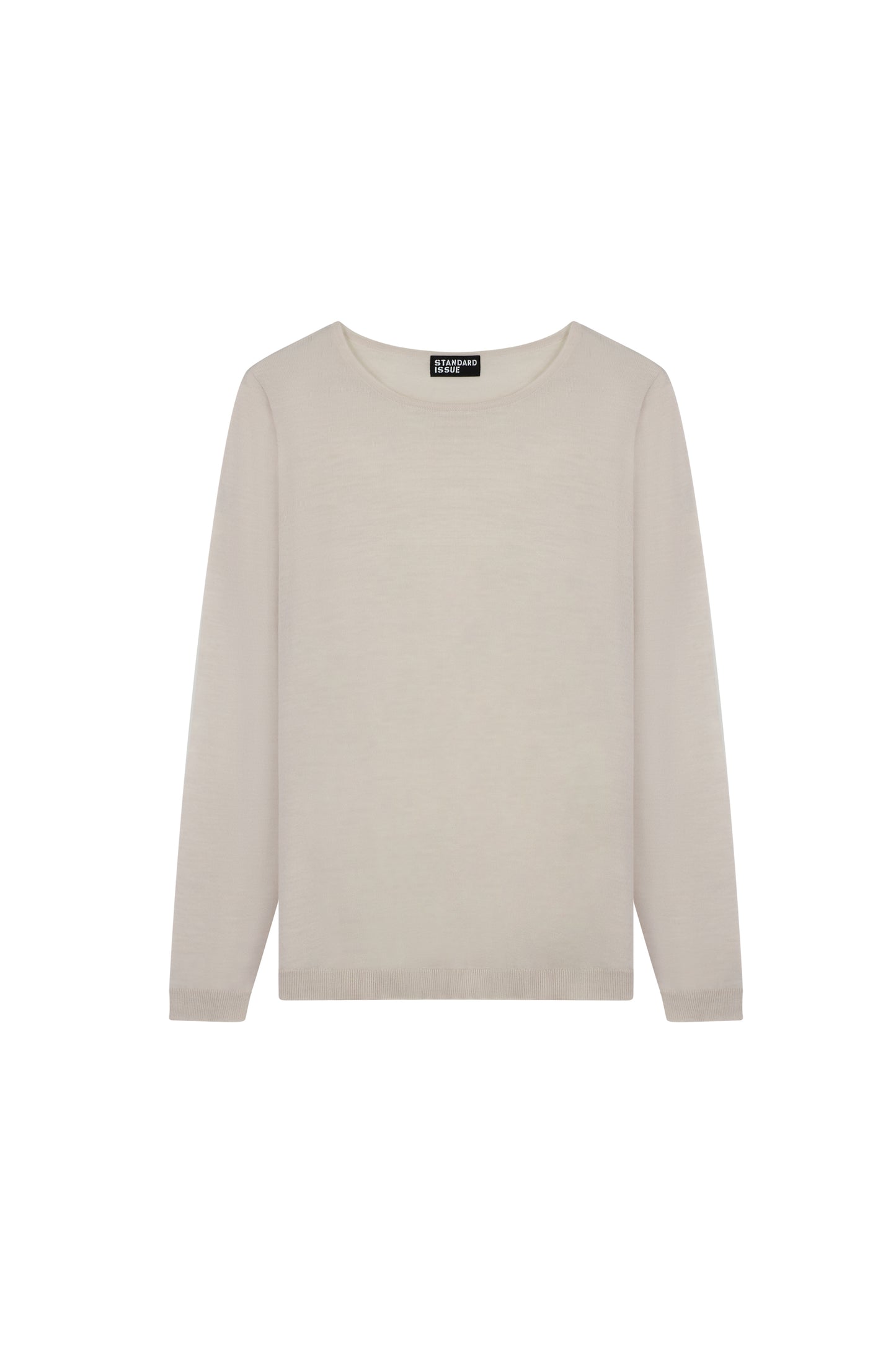 Standard Issue Merino Swing Sweater in Alabaster