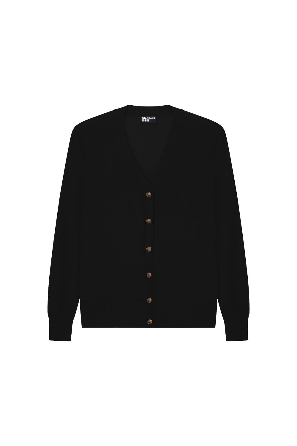 Merino Long V Cardigan - Standard Issue