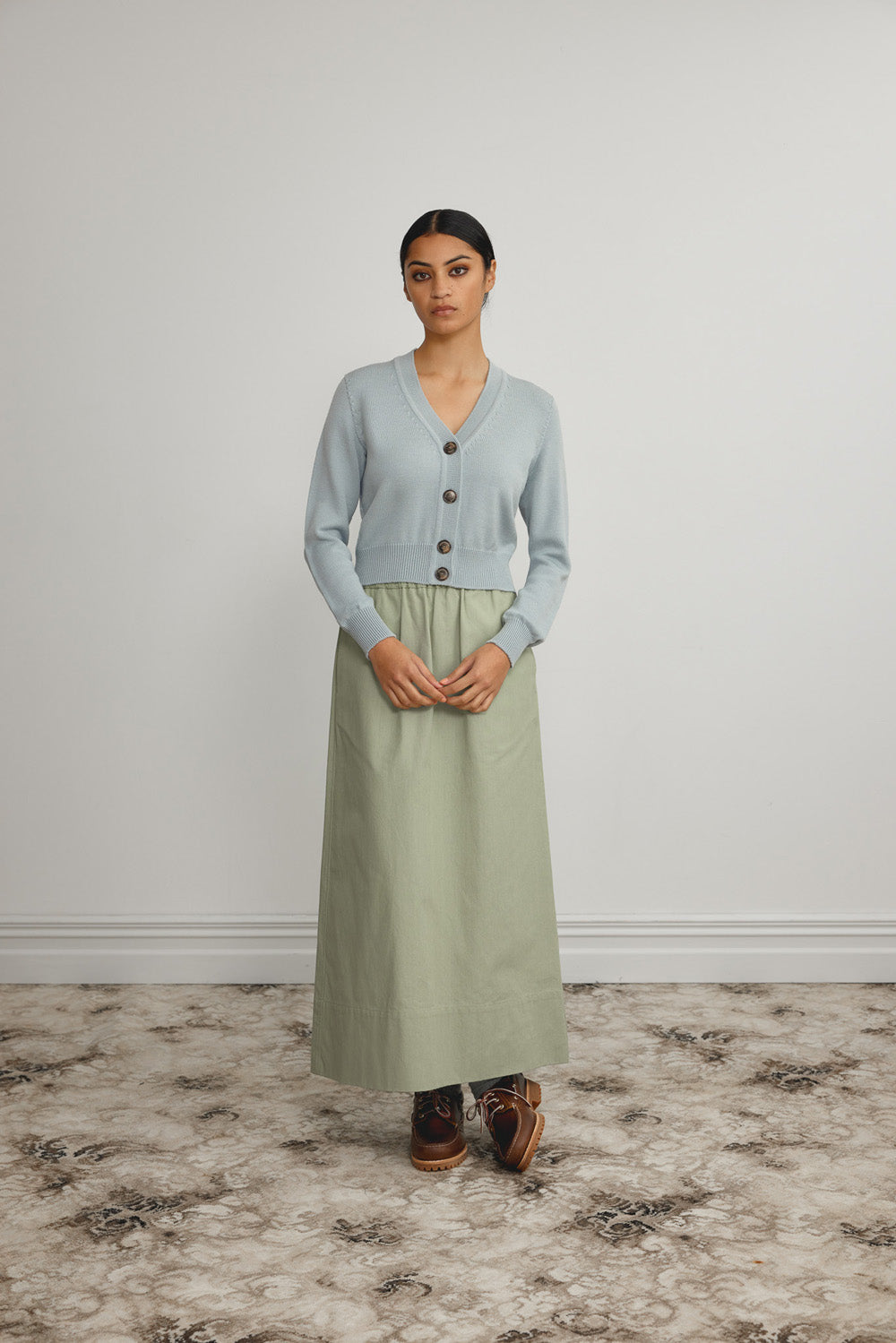 Merino V Neck Cardigan