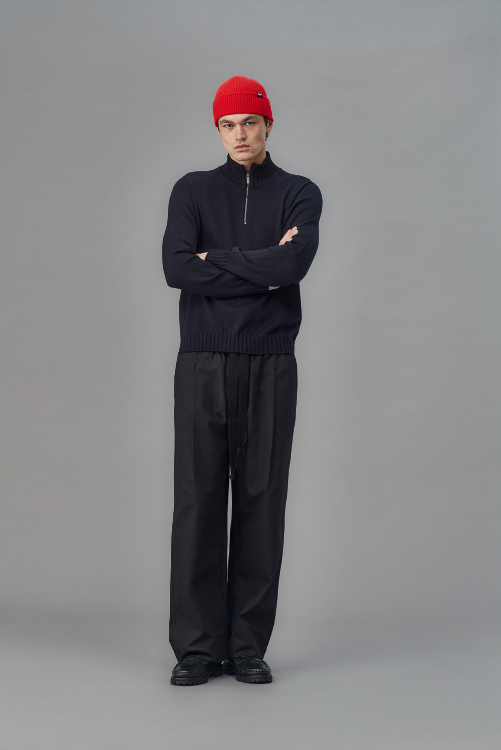 Merino Zip Collar Pullover - Standard Issue