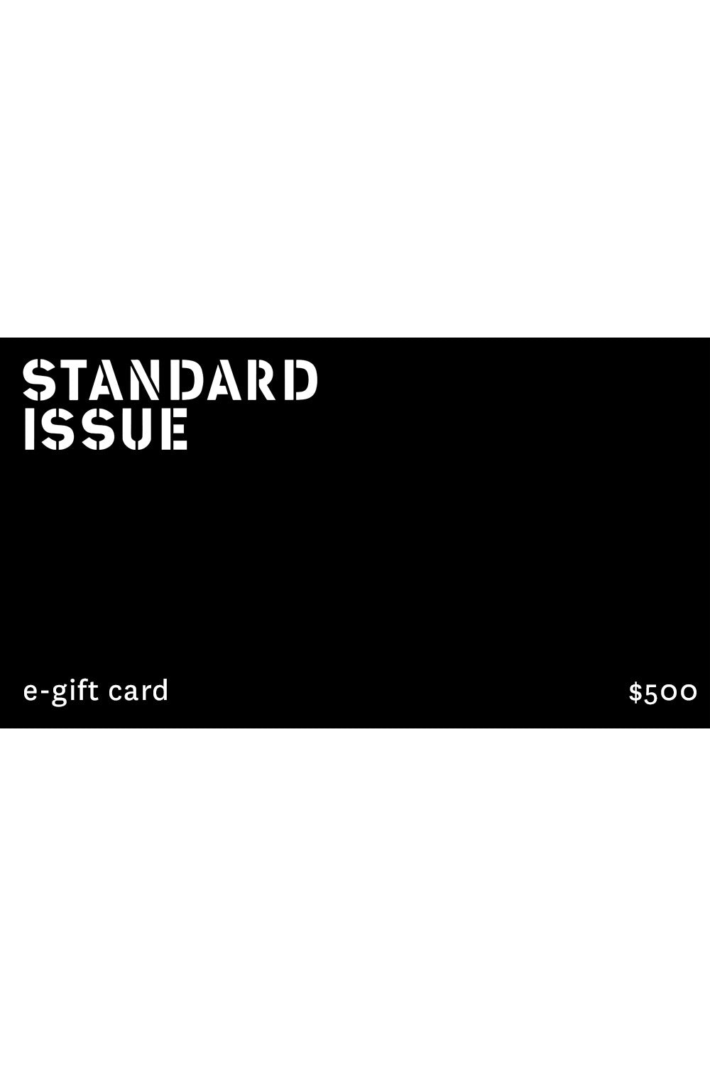 E-Gift Card - Standard Issue