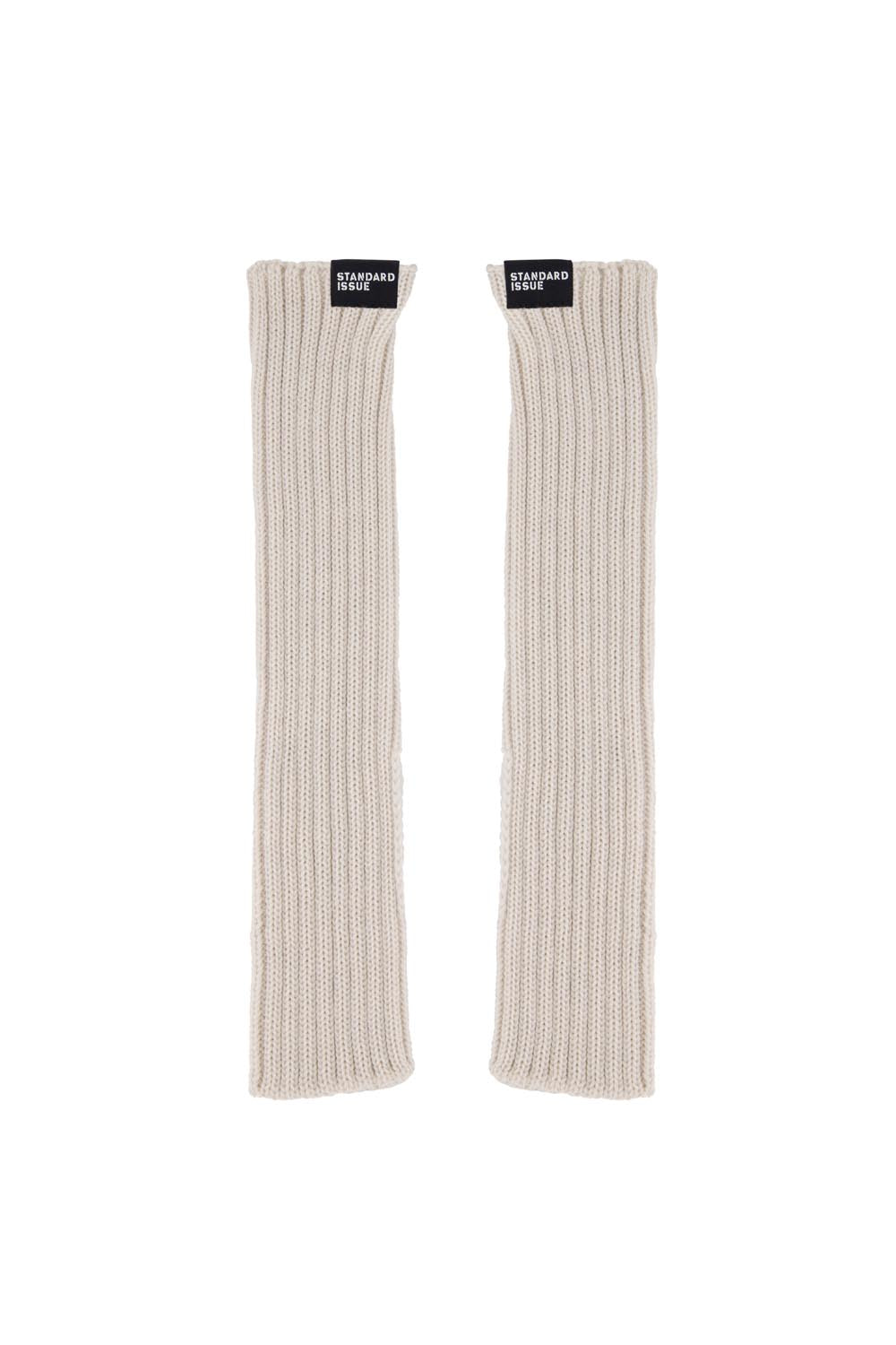 Standard Issue Merino Mittens in Alabaster White