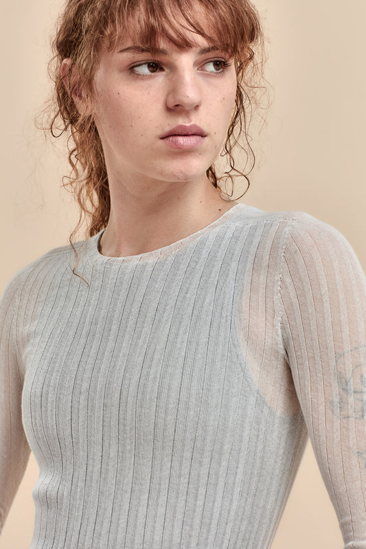 Cotton Tulle Crew
