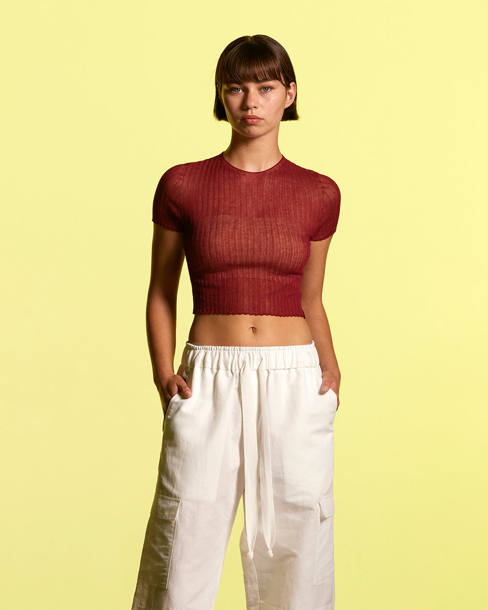 Cotton Tulle Crop Tee - Standard Issue