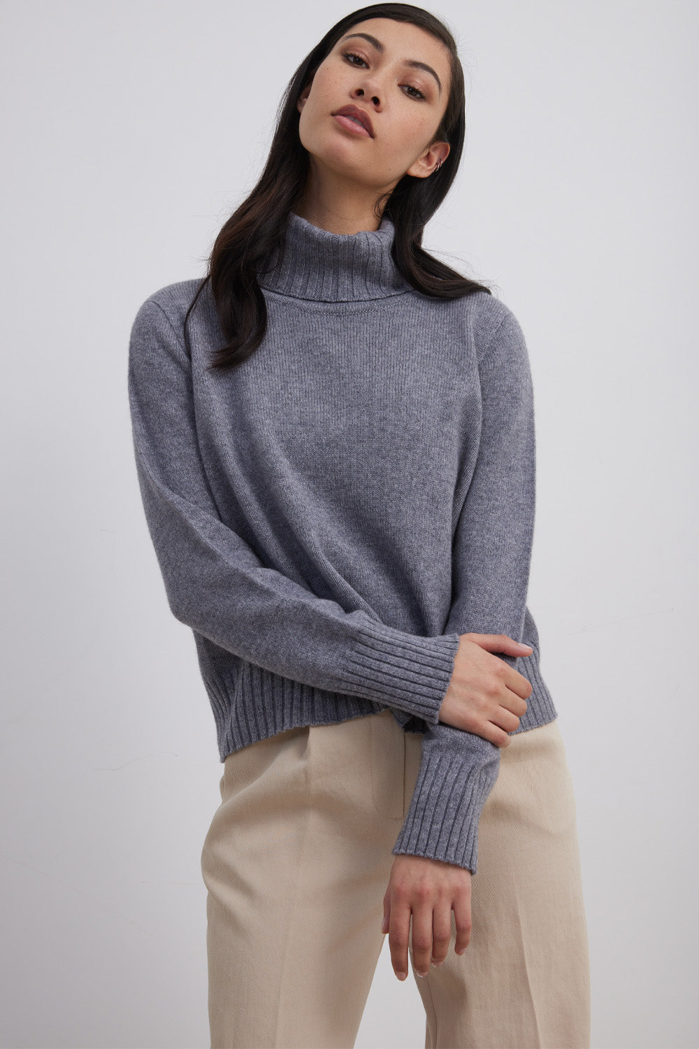 Cashmere Cropped Sweater