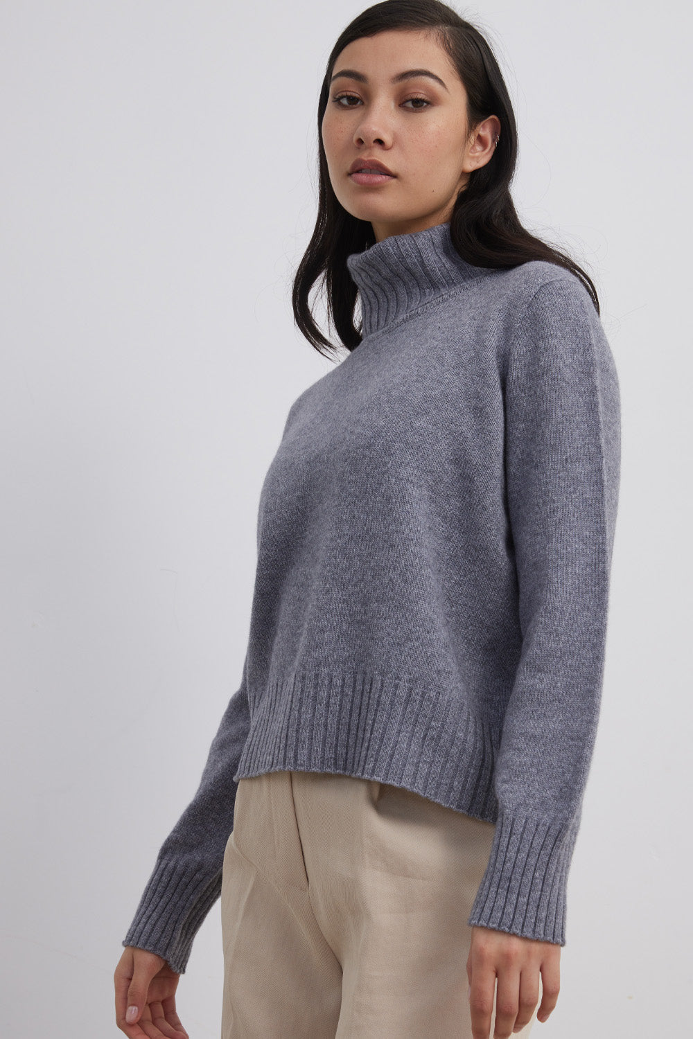 Cashmere Cropped Sweater