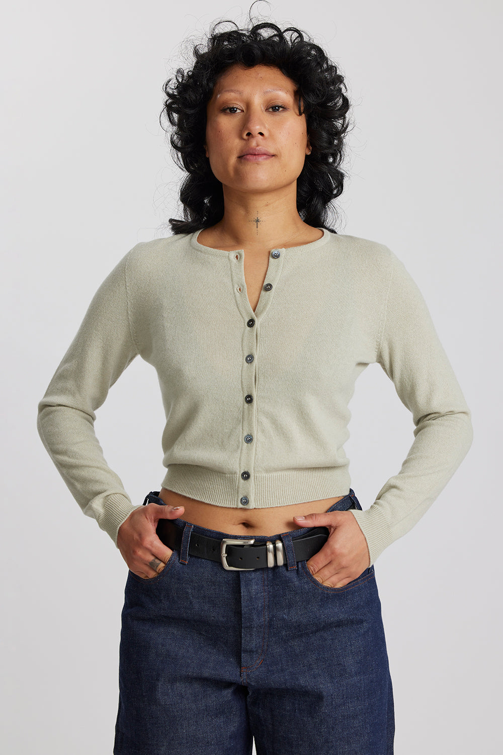 Cashmere Rib Sweater