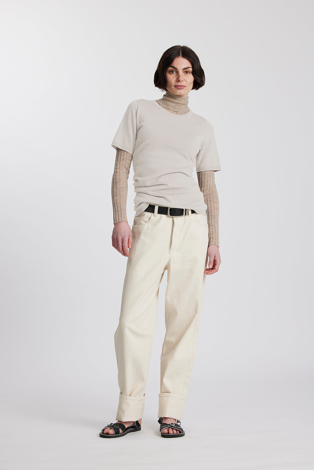 Merino Torqued Top