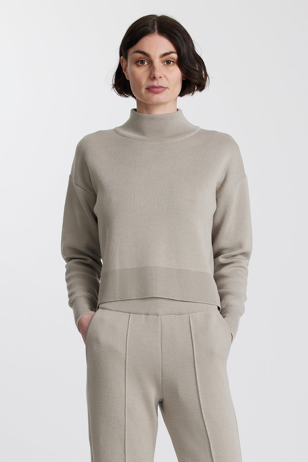 Merino Milano Mock Neck - Standard Issue