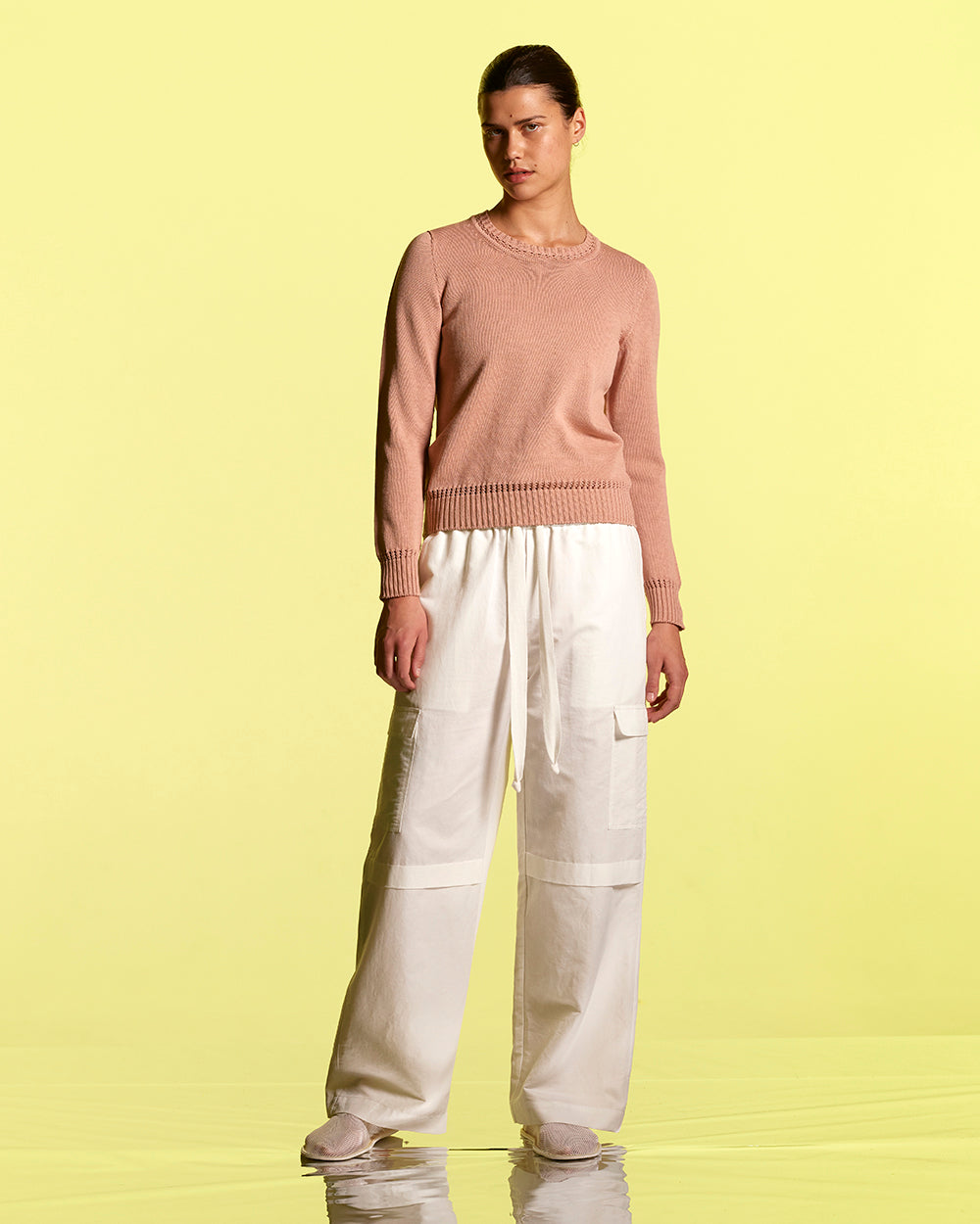 Bio Cotton Lattice Link Pullover - Standard Issue