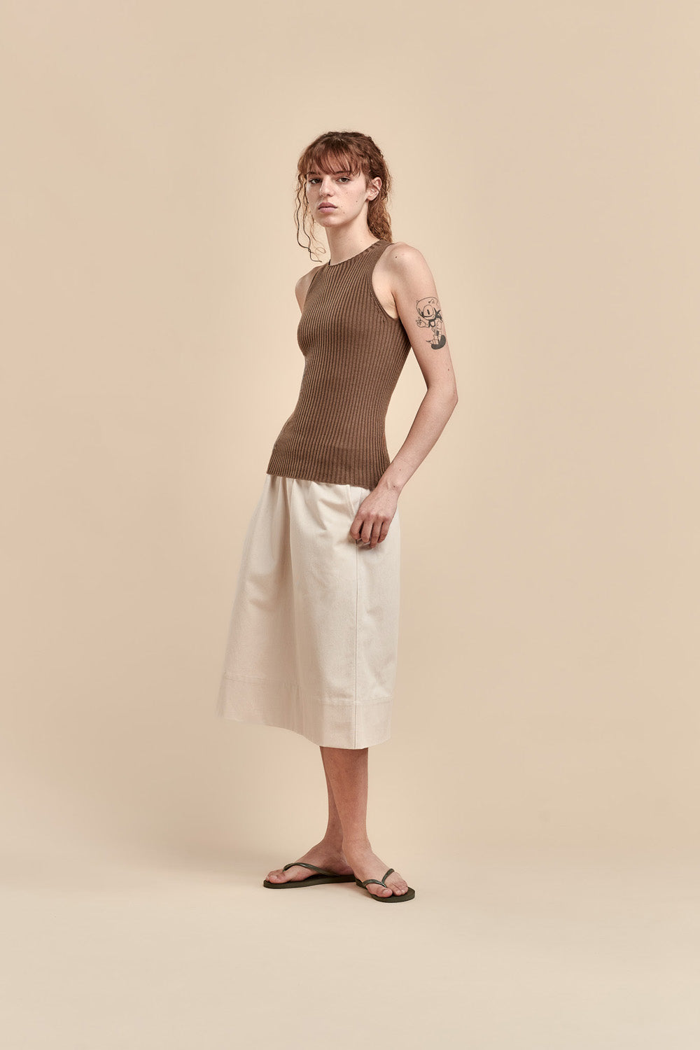 Merino Rib Crew Tank - Standard Issue