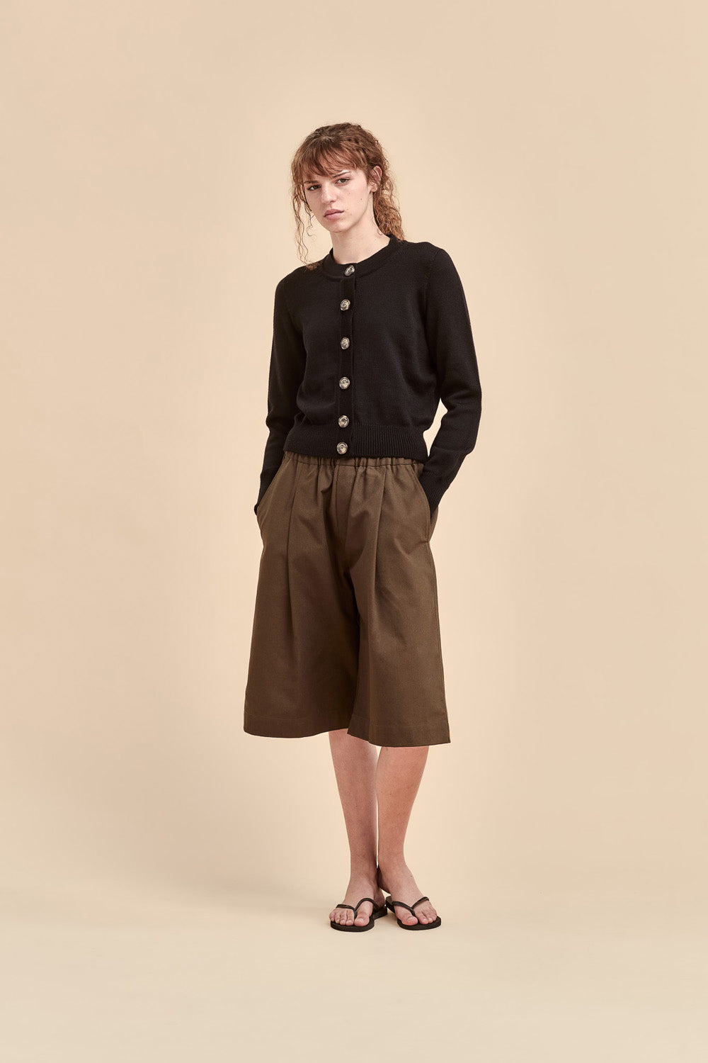 Merino Crew Neck Cardigan - Standard Issue
