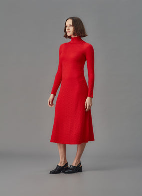 Merino Slatch Dress