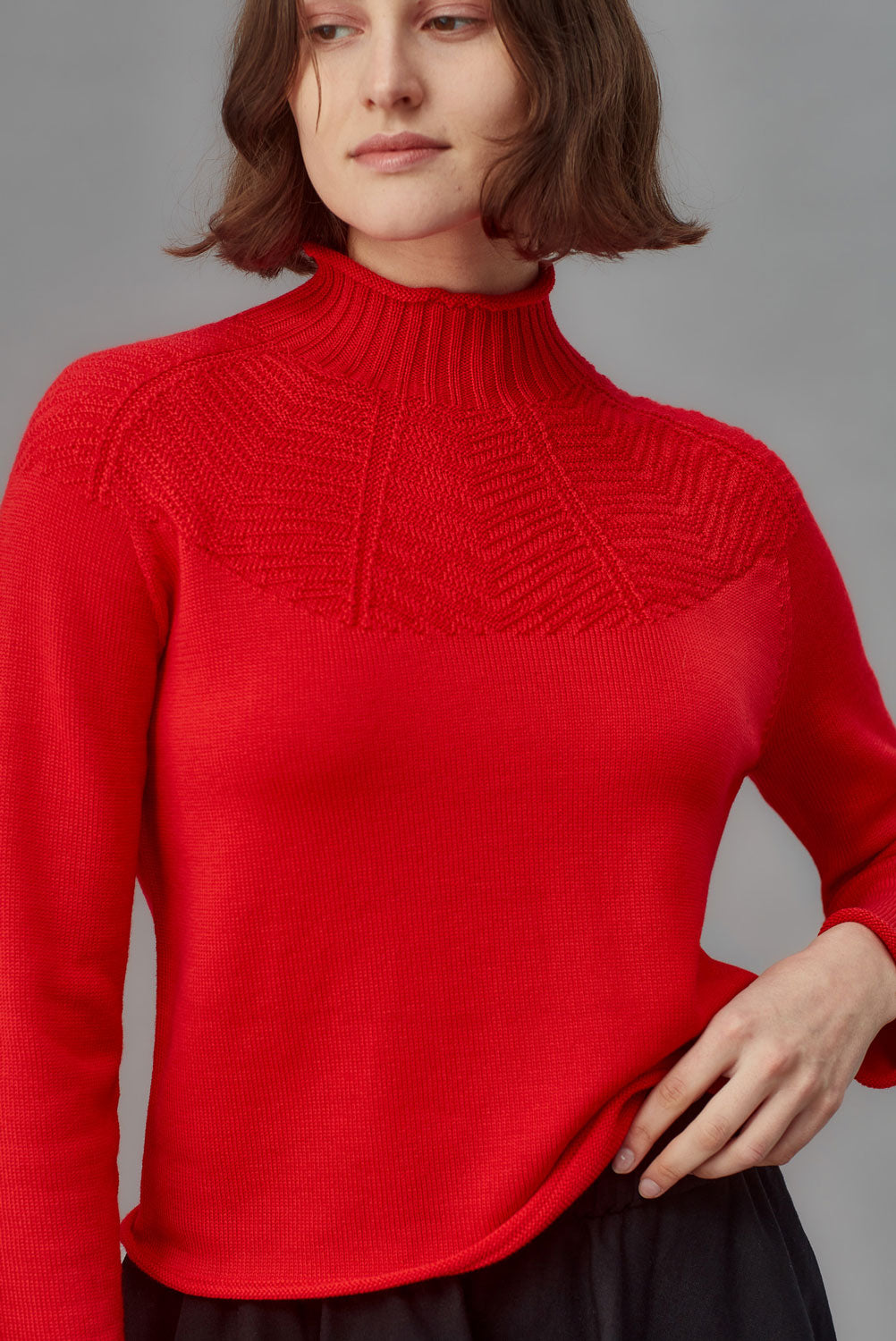 Merino Mock Neck Sweater - Standard Issue
