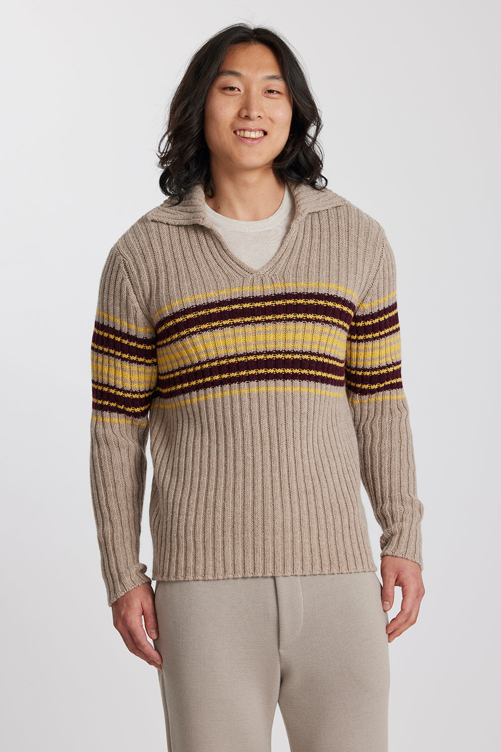 Ameco Sprinter Stripe Rugby Jumper - Standard Issue