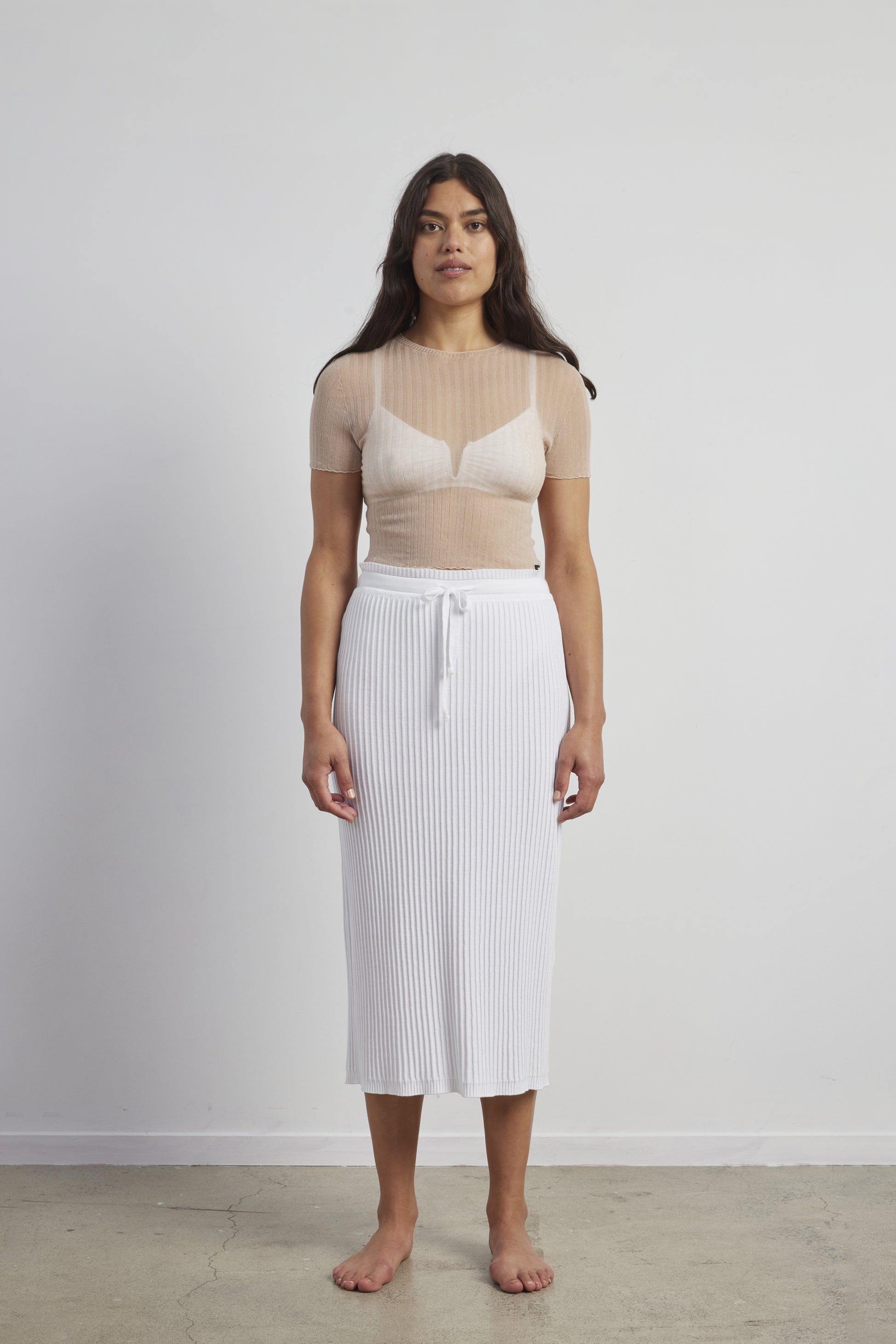 Cotton Tulle Crop Tee - Standard Issue