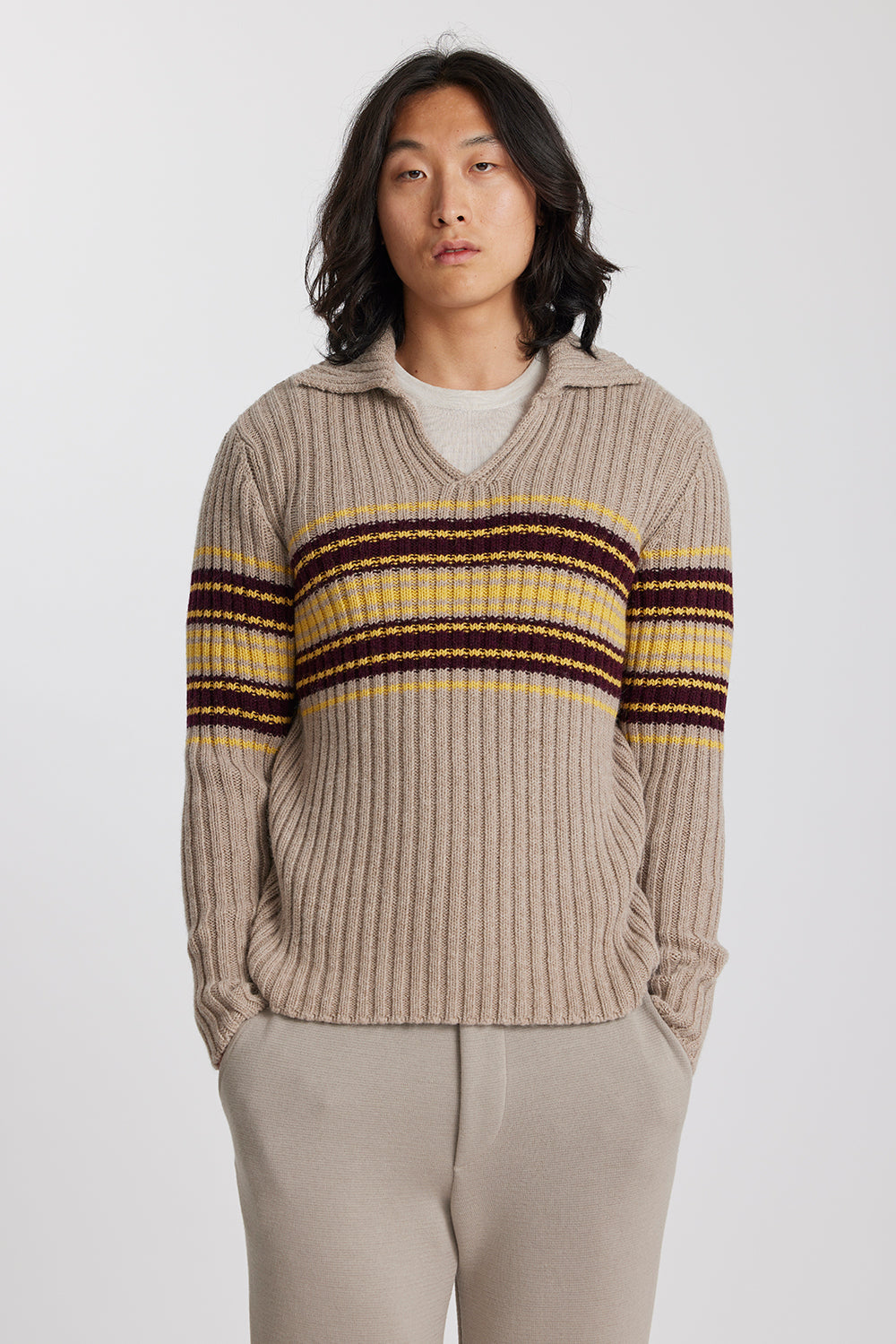 Ameco Sprinter Stripe Rugby Jumper - Standard Issue